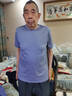 拇指白小T一代纯棉短袖T恤男女春夏休闲小白丅百搭打底衫 雾霾蓝 XL  实拍图