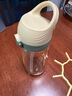 QWE吸管杯500ml哈瓦那黄PPSU大容量孕妇水杯糖耐刻度杯耐摔可装开水 实拍图
