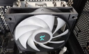 九州风神（DEEPCOOL）玄冰400幻彩V5CPU散热器附带硅脂（镀镍4热管/220W/热管偏置不挡内存/多平台支持/AG400LED） 实拍图