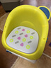 Baby Phoenix宝宝餐椅叫叫椅婴儿餐桌椅儿童吃饭座椅子小孩凳子靠背椅家用 单椅【发声款PVC软垫】黄色 实拍图