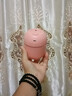 小熊说桌面加湿器无线车载小型迷你家用母婴 usb宿舍氛围灯家用静音卧室办公桌补水空气净化器便携式 云朵白【静音加湿+防干烧+自动断电】 实拍图
