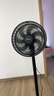 美的（Midea）【超级单品】七叶轻音立式电风扇家用柔风落地扇台式桌面小型风扇大风量节能摇头宿舍电扇 SAF30AB 实拍图