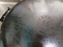 陆铁陆川铁锅生铁铸铁锅加厚家用炒菜锅无涂层不粘锅燃气适用大铁锅 双耳圆底 48cm （带盖铲）已开锅 实拍图