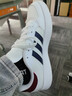 adidas BREAKNET休闲网球文化板鞋小白鞋男子阿迪达斯官方轻运动 白色/藏青蓝/酒红色   42 实拍图