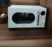 美的（Midea）微波炉复古奶油风微波炉小型家用20L易清洁解冻五档速热均匀加热全自动多功能一体迷你M2F转盘式 M2F复古奶油风微波炉 20L 实拍图