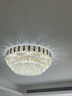 格灯堡水晶吸顶灯客厅大灯2025新款高端大气轻奢餐厅卧室套餐中山灯具 圆50CM+E14*8+三色LED 实拍图