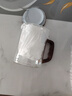 忆壶茶（YIHUTEA）泡茶杯茶水分离杯水杯男士茶杯个人专用泡茶杯玻璃绿茶杯子 【特价冲量】400ML木语杯 实拍图