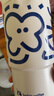 瑞幸咖啡304不锈钢双饮咖啡杯保温保冷咖啡杯 拎拎杯经典蓝 670ml 实拍图