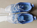 森馬运动鞋男秋季潮流设计感防滑防臭跑步鞋男士百搭内增高休闲老爹鞋 白兰 42 (260mm) 实拍图