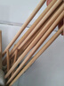 双枪（Suncha） 天然竹筷子 无漆无蜡家用竹筷餐具套装10双装招财进宝升级款 实拍图
