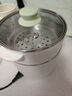 扬子多功能电煮锅泡面锅学生宿舍单人小电锅1人用迷你蒸煮一体电热锅304不锈钢无涂层内胆火锅煮面神器 1.8L 蒸笼款【304内胆】 实拍图
