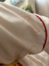 紫色花语【带胸垫防尴尬】睡衣女士夏季2025年新款家居服短袖乳白小熊L 实拍图