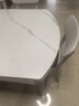 全友家居餐桌椅组合套装现代简约多功能家用小户型岩板圆桌子国家补贴 中灰|1.2米功能桌+烟云软包椅*4 实拍图