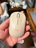 罗技（Logitech）M221轻音鼠标 无线鼠标 办公鼠标 对称鼠标 带无线微型接收器 茱萸粉 实拍图