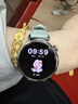 HUAWEI WATCH GT 5 41mm 湖光青 氟橡胶表带华为智能手表情绪健康助手玄玑感知系统 实拍图