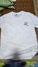 回力（Warrior）短袖T恤男美式休闲夏季纯棉男士半袖体恤衫男生潮牌宽松衣服新款 白#HL华丽的 L 【棉柔细腻 亲肤透气】 实拍图
