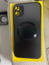 奶小鸭 【AG磨砂】适用苹果11手机壳 iphone11保护套magsafe磁吸充电超薄磨砂全包防摔男女款 石墨黑 实拍图