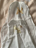 全棉时代婴儿隔汗巾纱布吸汗巾儿童宝宝纯棉垫背巾25cm*50cm，3条/袋 实拍图