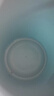 塑料水桶手提加厚洗衣桶家用多功能储水桶圆形桶宿舍洗衣桶装水桶 中号北欧蓝 实拍图