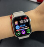 Apple/苹果 Watch Series 10 智能手表GPS款42毫米银色铝金属表壳丹宁色运动型表带S/M MX1J3CH/B 实拍图