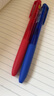uni三菱（uni）UMN-155按动中性笔 0.38mm学生考试笔耐水耐晒啫喱笔（替芯UMR-83) 红色 1支装 实拍图
