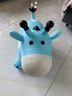 贝倍馨儿童跳跳马1-3岁可坐宝宝防摔充气马跳跳马婴儿玩具一周岁摇摇马 跳跳马-蓝色【送3件套：围巾+铃铛+充气泵*1】 精选防侧翻 实拍图