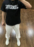 宇桥叙椰子鞋350满天星莆田男鞋休闲鞋女网面飞织透气情侣鞋子 白满天星 42 运动鞋码 实拍图