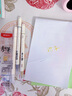 晨光（M&G）柔绘笔老师批改红笔学生书写练字书法软头笔秀丽笔记绘画涂色手账笔小楷3支装 生日礼物 APMT4024 实拍图