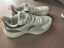 安踏男鞋运动鞋2025冬季男士软底厚网保暖跑步鞋轻便休闲鞋子男款 【爆款热销男鞋】白/远足绿-3 42.5 (265mm) 实拍图