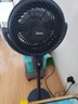 美的（Midea）【变频轻音】空气循环扇家用遥控电风扇四季净化扇轻音落地扇99%抑菌桌面小风扇大风力风扇GDG24ZR 实拍图