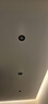 雷士（NVC）led家用牛眼小山丘射灯嵌入式客厅防眩无主灯商用走廊小孔灯桶灯 5W 三色 砂黑铝材开孔75-85mm 实拍图