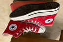 匡威（Converse）官方 1970S男女三星标高帮帆布鞋搪瓷红红色164944C 164944C 35 实拍图