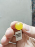 欧采妮（OUCERNY）天然蜜蜡散珠琥珀满蜜鸡油黄老形圆珠配珠佛珠文玩手串配件珠单颗 13mm+（优质弹力绳+引线） 实拍图
