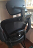 椅品汇电脑椅子人体工学座椅办公室家用电竞舒适久坐学习弓形书桌护腰椅 【四向调节腰托】黑框黑 带头枕 实拍图