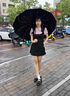 京东京造 黑武士 雨伞 反向手动伞晴雨两用男士雨伞加固8骨 实拍图