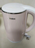 美的（Midea）烧水壶电热水壶电水壶 双层防烫 0涂层食品级304不锈钢 1500W快速沸腾 1.7L大容量 HJ1705 实拍图
