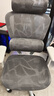 优兰森人体工学椅10D扶手电脑椅办公椅电竞椅家用椅人工力学座椅学习椅 T606云灰-10D扶手-尼龙脚-无搁脚 实拍图
