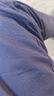 罗蒙（ROMON）休闲裤男春夏季新款时尚百搭商务休闲男士修身直筒长裤子男裤 【黑色+藏青】 32 (建议2尺5腰围) 实拍图