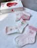 贝比婴儿袜子夏季薄款棉袜可爱新生儿宝宝袜透气网眼袜女童公主中筒袜 实拍图