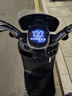 立马电动摩托车MINI 80公里长续航1200W电机60V20Ah铅酸电池外卖家用舒适出行电动车 梦幻白 实拍图