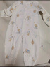 贝瑞加（Babyprints）宝宝衣服纯棉连体衣对开哈衣长袖四季内衣卡通爬服 悠悠胖兔80 实拍图