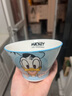 迪士尼米奇陶瓷斗笠碗釉下彩餐具高颜值特别好看的吃饭碗可爱饭碗 5英寸斗笠碗（乐悠唐老鸭） 实拍图