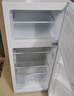 奥马（Homa）125升双门省电小冰箱 小型电冰箱家用 出租房宿舍冷藏冷冻两用 双开门两门二门 白色 BCD-125H 实拍图