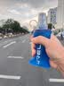 WRELS 户外越野跑步水壶折叠运动软水壶跑步饮水水袋登山硅胶咬嘴水杯 深海蓝150ml 实拍图