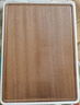 双枪乌檀木+304不锈钢菜板抗菌双面砧板切菜板防霉案板41*27.5*1.8cm 实拍图
