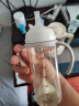 贝亲（Pigeon）自然离乳 PPSU重力球吸管奶瓶 双把手直饮杯 330mL 12月+ AA253 实拍图