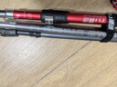 曦途（XITU）户外登山杖超轻短碳素纤维折叠伸缩行山手杖女徒步爬山拐棍男装备 第三代加强版7075铝/红色短款 实拍图