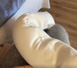 MUJI舒适颈部靠枕 午睡枕U型枕旅行枕办公室头枕靠枕学生护颈枕 米色 实拍图