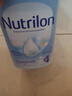 荷兰牛栏（Nutrilon）经典版诺优能Nutrilon婴幼儿配方奶粉荷兰进口400g-800g/罐易乐罐 4段800g 27年3月到期 1罐装(收藏优先发货) 实拍图