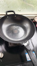 炊大皇（COOKER KING）传世34cm炒锅 无涂层铁锅铸铁锅 电磁炉通用炒菜锅 C34D2 实拍图